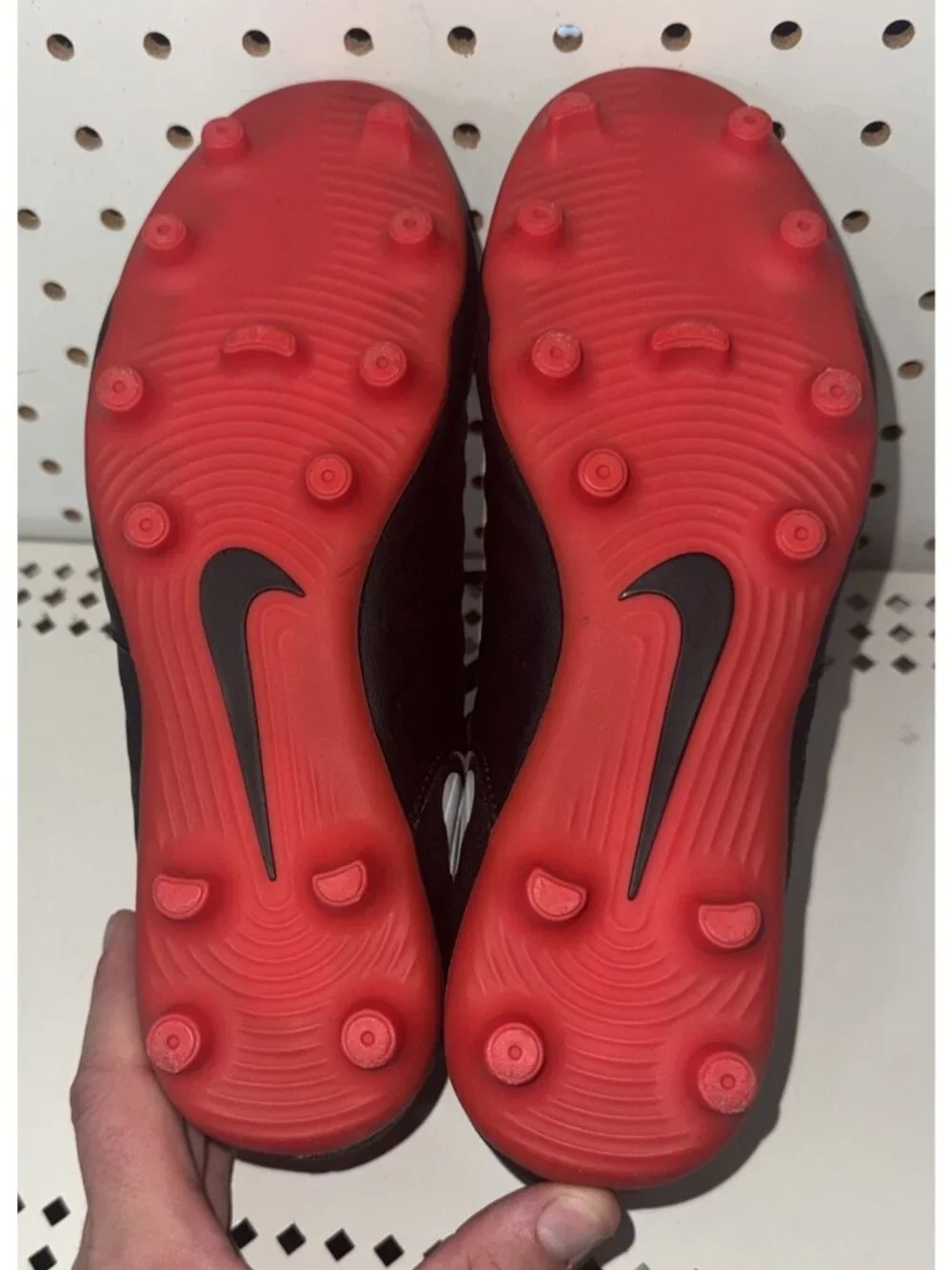 Nike Tiempo Legend 7 Club FG Mens Soccer Cleats Size 7 Black Red White